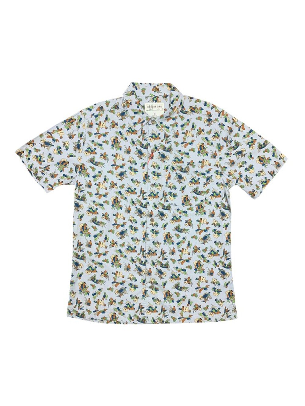 Kahuna Bay short sleeve Men shirt Hawai New With Tags